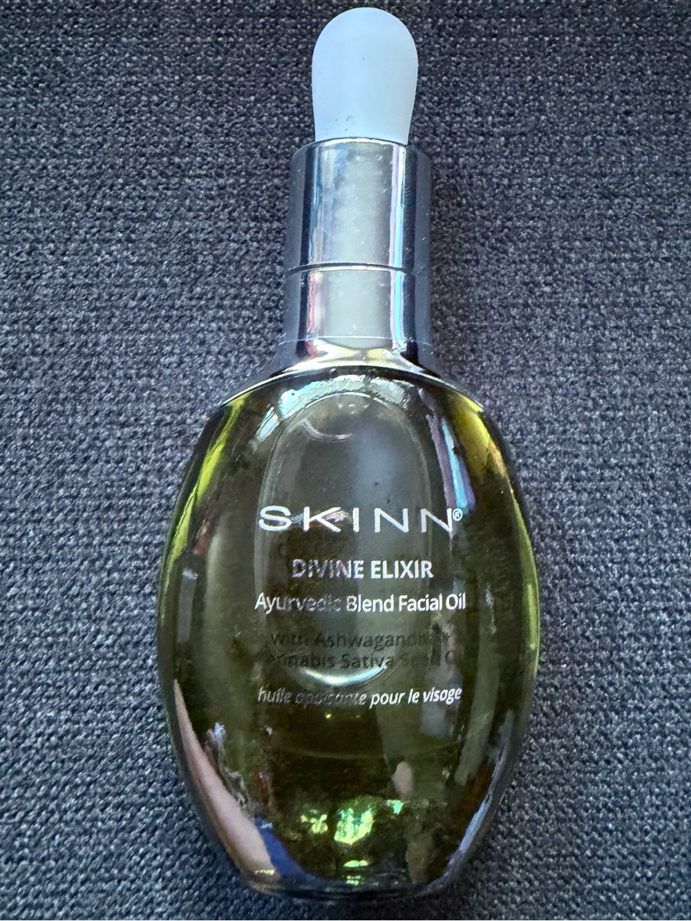 SKINN Divine Elixir Ayurvedic Blend Facial Oil Moisturizer, .5 oz.